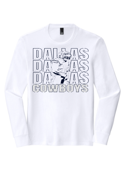 Dallas Cowboys Football The Posh Pearl Apparel Co. Dallas Cowboys Football The Posh Pearl Apparel Co.