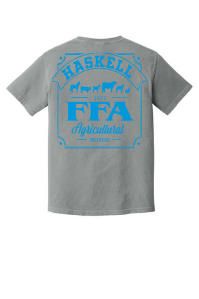 2025 Haskell FFA Tshirt Blue Design