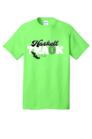 2025 Haskell Track on Neon Green