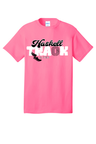 2025 Haskell Track on Neon Pink