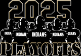 2025 Haskell Indians Football Playoff Tee