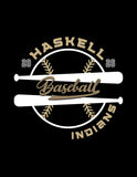 2026 Haskell Indians Baseball Roster Tee