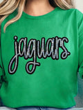 Sequin Patch Team Name Sweatshirt