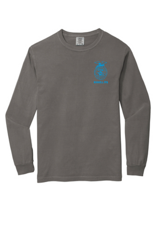 2025 Haskell FFA Long Sleeve Tshirt Blue Design