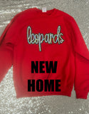 Sequin Patch Team Name Sweatshirt