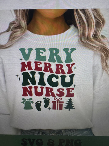 Very Merry NICU Nurse