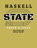 2026 State Track Qualifiers Heather Tan Cotton Material Tee