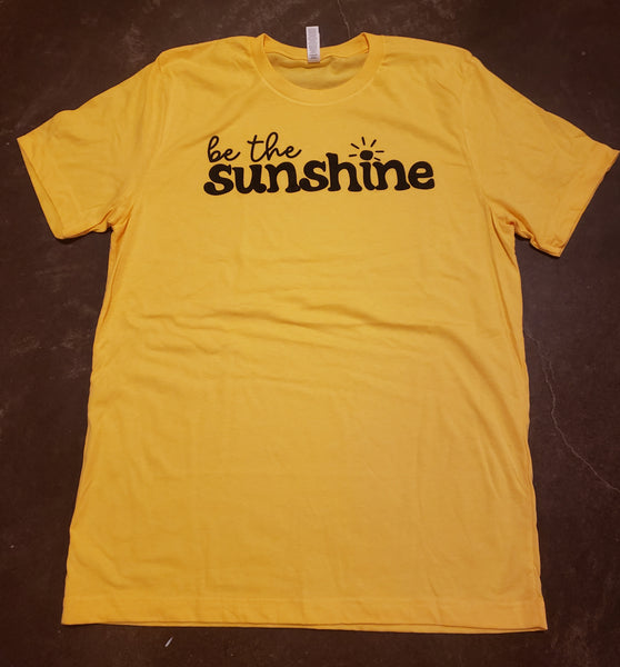 Be the Sunshine on Goldenrod Crewneck (Fits True to Size)