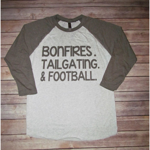 Bonfire Tailgating & Football The Posh Pearl Apparel Co in Texas