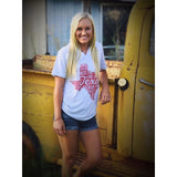 All Things Texas Tee on White Fleck (Fits True to Size)