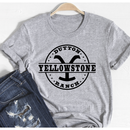 Yellowstone Brand on Mint Crewneck (Fits True To Size)